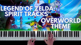 Legend of Zelda: Spirit Tracks Overworld Theme (Piano Cover)