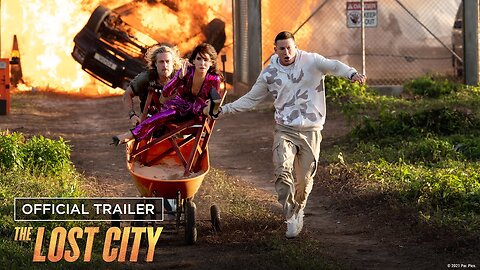 THE LOST CITY - Movie Trailer (2022) [Action, Adventure, Comedy, Romance] Sandra Bullock, Brad Pitt
