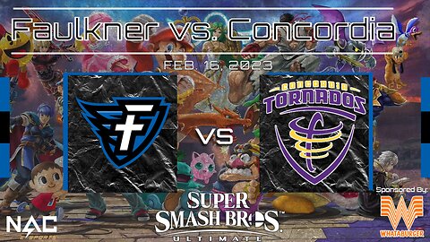 Smash Bros.- Faulkner vs. Concordia (2/16/23)