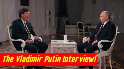 Tucker Carlson Network : The Vladimir Putin Interview FULL!