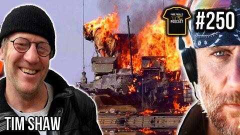 Man On Fire In Iraq | Tim Shaw | Bought The T-Shirt Podcast