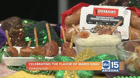 Chef Kevin Belton is celebrating the flavors of Mardi Gras with Zatarain's