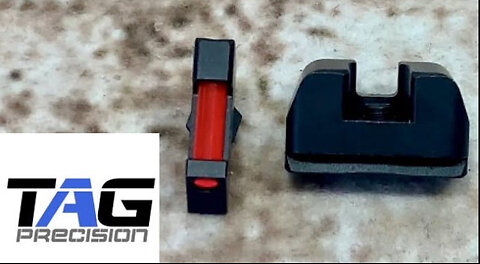 Tag Precision Glock TSH OR Sights - Tabletop