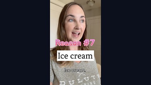 ICE CREAM Reason #7 Why I Still Eat Ultra Processed Foods