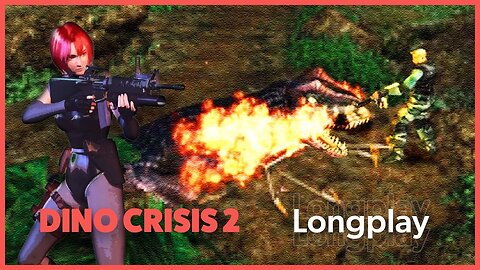 Dino Crisis 2 | PS1 Longplay | Upscaled HD PlayStation 1 | Playthrough | No commentary