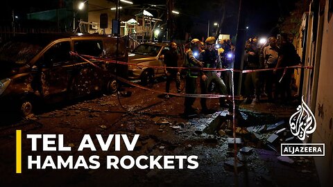 Hamas fired rockets from Gaza into Israeli city near Tel Aviv