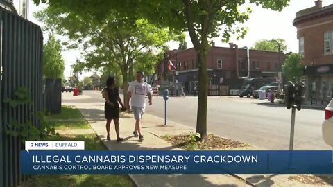 NYS Cannabis Control Board approves new measure, cracking down on illegal cannabis dispensaries