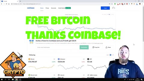 How to Earn FREE Bitcoin with Coinbase! 😎