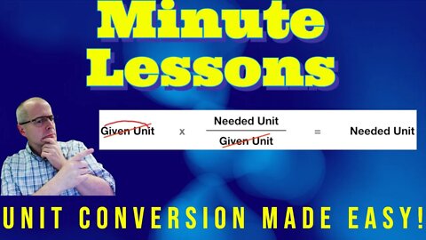 Convert Feet to Meters Dimensional Analysis - 1 Minute Lesson (Made Extremely EASY!)