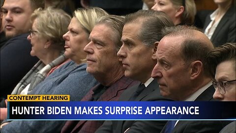 Hearing ERUPTS over Hunter Biden's surprise appearance (Jan 10, 2024)