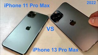 iPhone 11 Pro Max vs iPhone 13 Pro Max Comparison