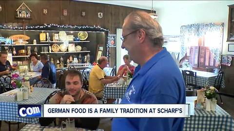 German food and family tradition at Scharf's