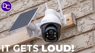 🔊 Loud Deterrent ALARMS! AI Tracking & NO FEES - AOSU SolarCam D1 SE Security Camera