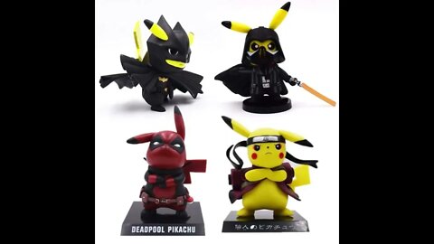 Cute Pikachu Cosplay Figures