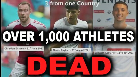 1,000 Athletes - Collapsing, Dying, Heart Problems, Blood Clots - March 2021 To June 2022