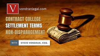 Settlement terms - the non-disparagement clause explained!