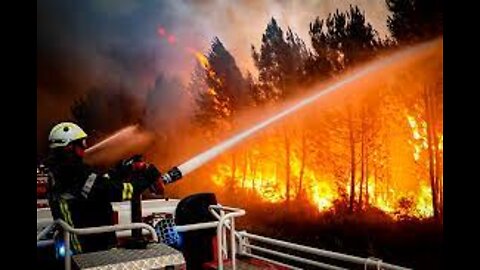 France losses hundreds of miles to enormous wildfire