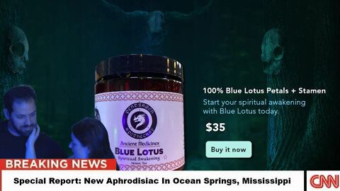 CNN Special Report: Blue Lotus Tea (An Incredible Aphrodisiac)