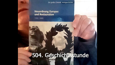 504. Stunde zur Weltgeschichte - 04.04.1826 bis 26.03.1827