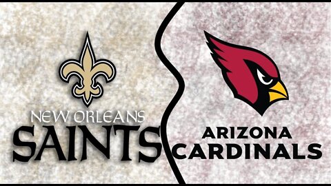 🏈 Arizona Cardinals VS New Orleans Saints Live | TNF Live 🏈