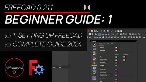 👨‍🎓 FreeCAD For Beginners 2024: 1 - Setting Up FreeCAD - FreeCAD User Manual - Download FreeCAD