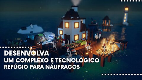 Havendock - Desenvolva um Complexo e Tecnológico Refúgio para Náufragos