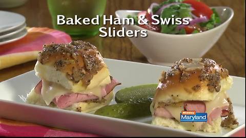 Mr. Food - Baked Ham and Swiss Sliders