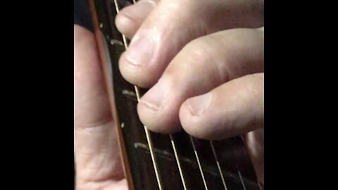 Guitar Lesson - 3 finger pull-off - 2 Half Steps