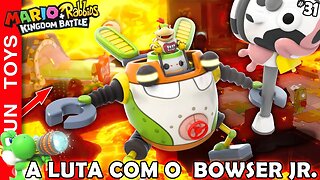 Mario + Rabbids Kingdom Battle #31 - FINALMENTE Bowser Jr. cria coragem para me enfrentar! Yoshi!