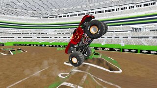 Monster Jam Arlington 2020 Custom|Monster Tour BeamNG.Drive Monster Jam #MonsterJam