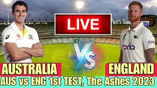 🔴LIVE CRICKET MATCH TODAY | CRICKET LIVE | 1st TEST | AUS vs ENG LIVE MATCH TODAY | Cricket 22
