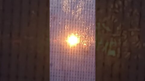 THE SUN THROUGH A WINDOW (11/23/23)