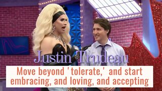 Trudeau, Contestants On Canada's Drag Race...