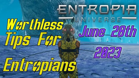 An Entropia Universe Hunting Video With Tips for New Players with Random News June 28th 2023