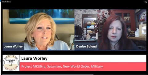 Interview with Laura Worley MKUltra and SRA Survivor on Satanism and the NWO Plan