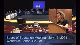 Jen Olson Addressing WSD Board of Education - 07/15/21 - Ideological Subversion