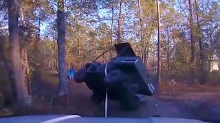 Cop Saves Child Trapped Under ATV