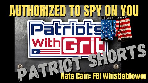 Authorized To Spy On You | Patriot Shorts