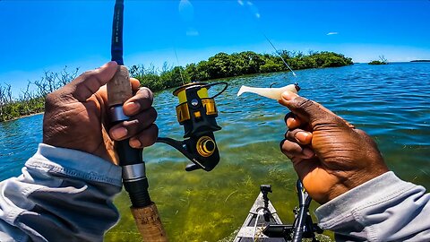 Sight casting HUNDREDS of Redfish (Florida Everglades)