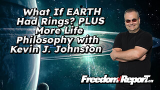KEVIN J. JOHNSTON Talks About Why Earth Having Rings Would Be HORRIBLE For Humans!