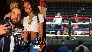 "I Thought I Was On Da Block" Kenzo B & French Montana Recap Her Boxing Match Against Omeretta 🥊!