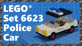 LEGO Set 6623 - Police Car