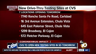 CVS opening 7 COVID-19 test sites in San Diego County