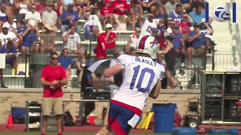 Day One of Bills training camp with Jenna and Joe B.