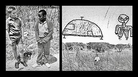 UFO landing site visited by researchers and children of the Ariel school in Ruwa, Zimbabwe, 1994