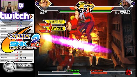 (GC) Capcom Vs. SNK 2 EO - 12 - Ken - Ratio mode...Ultimate Rugal