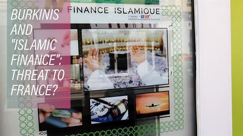 Nice is not happy about a new 'Islamic finance' sign