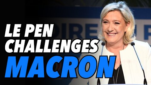 Le Pen continues to rise and challenge Macron in France