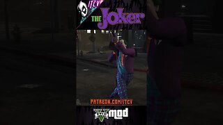 GTA 5 Custom Ped Showcase: Jack Nicholson's Joker Spreads Chaos in Los Santos!🤡