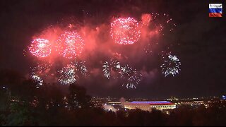 Victory Day fireworks in Moscow 2023